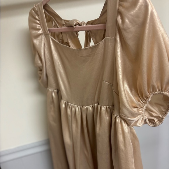 Simply Southern Shimmering Gold Women’s Top - Picture 5 of 5
